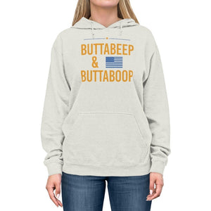 "Buttabeep & Buttaboop" -  Lightweight Hoodie