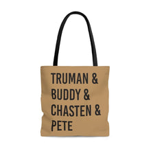 Load image into Gallery viewer, Copy of &quot;Truman &amp; Buddy&quot; - Buddy Gold - Tote Bag