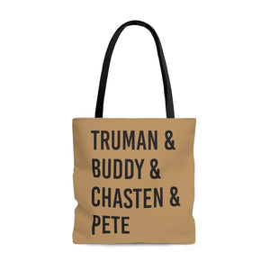 Copy of "Truman & Buddy" - Buddy Gold - Tote Bag