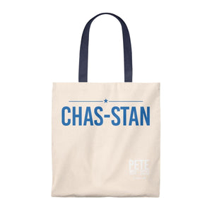 Chas-Stan -  Tote Bag - Vintage - mayor-pete