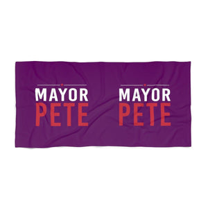 Mayor Pete Beach Towel - mayor-pete