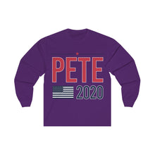 Load image into Gallery viewer, Pete2020 Flag Unisex Jersey Long Sleeve Tee