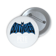 Load image into Gallery viewer, Buttigieg Batman - &quot;Calm Blue&quot; Pin Buttons