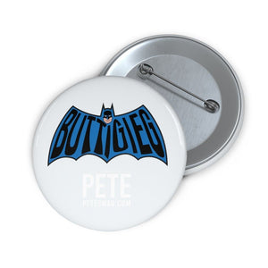 Buttigieg Batman - "Calm Blue" Pin Buttons