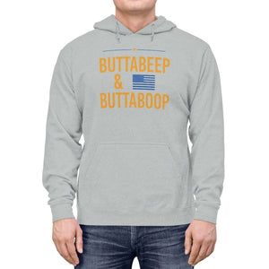 "Buttabeep & Buttaboop" -  Lightweight Hoodie