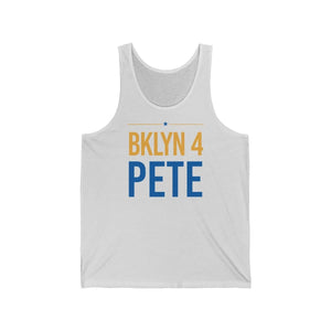 "BKLYN 4 Pete" -  Jersey Tank - mayor-pete