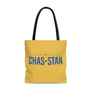 "Chas-Stan" AOP Tote Bag