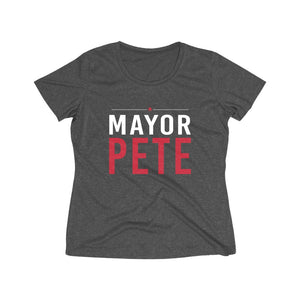Mayor Pete Women's Heather Wicking Tee