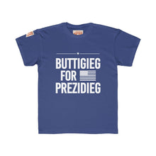 Load image into Gallery viewer, &quot;Buttigieg for Prezidieg&quot; Kids Regular Fit Tee