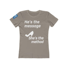 Load image into Gallery viewer, She&#39;s the Method - Women&#39;s The Boyfriend Tee - mayor-pete