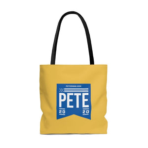 "Pete's Love & Understanding" Tote Bag