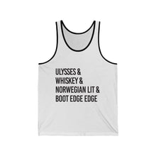 Load image into Gallery viewer, &quot;ULYSSES &amp; WHISKEY&quot; -  Jersey Tank - mayor-pete