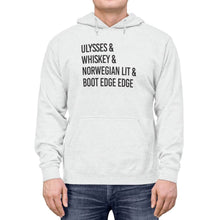 Load image into Gallery viewer, &quot;ULYSSES &amp; WHISKEY&quot; - Lightweight Hoodie
