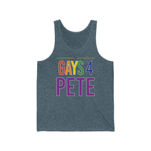 Load image into Gallery viewer, Gays 4 Pete Jersey Tank - mayor-pete