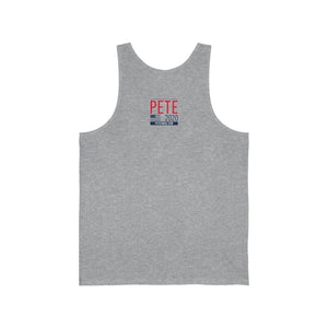 "Boot-Edge-Edge" by Least I Could Do - Jersey Tank - mayor-pete