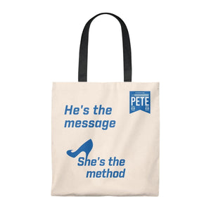 She's the Method -  Tote Bag - Vintage - mayor-pete