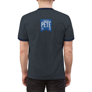 Buttigieg Batman - Pete Tag - Unisex Ringer Tee