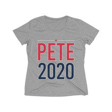 Load image into Gallery viewer, Pete 2020 Women&#39;s Heather Wicking Tee - mayor-pete