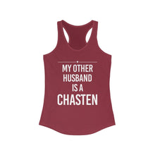 Load image into Gallery viewer, &quot;My Other Husband is a Chasten&quot; - Women&#39;s Ideal Racerback Tank - mayor-pete