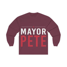 Load image into Gallery viewer, Mayor Pete Unisex Jersey Long Sleeve Tee