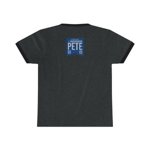 Buttigieg Batman - Pete Tag - Unisex Ringer Tee