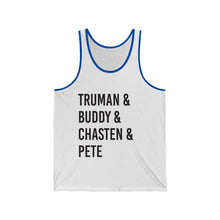 Load image into Gallery viewer, &quot;Truman &amp; Buddy&quot; -  Jersey Tank - mayor-pete