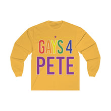 Load image into Gallery viewer, Gays 4 for Pete -  Unisex Jersey Long Sleeve Tee