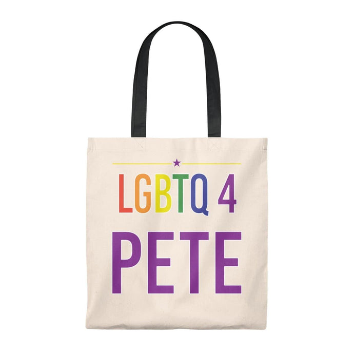 LBTBQ 4 Pete -  Tote Bag - Vintage - mayor-pete