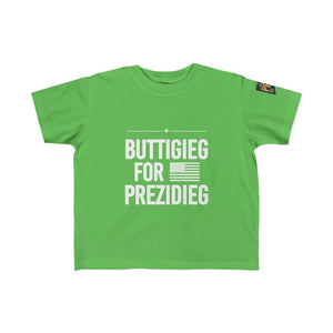 "Buttigieg for Prezidieg" Kid's Fine Jersey Tee