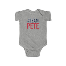 Load image into Gallery viewer, #TeamPete Baby Onezie (unisex) - mayor-pete